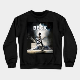 Jeff Beck No 8: Rest In Peace 1944 - 2023 (RIP) Crewneck Sweatshirt